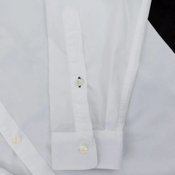 Paul Smith Tailored-Fit Signature Stripe Cuff Shirt Men's 16 White